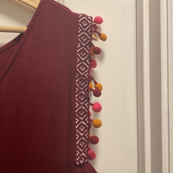 A new day tank top with Pom poms size XXL - Picture 2 of 3